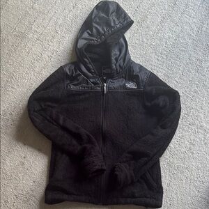 The North Face Black Hooded Fleece Jacket